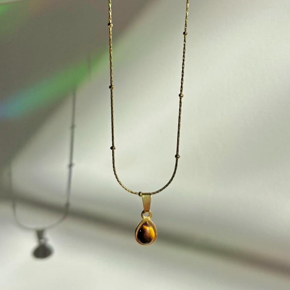 Tigers eye necklace 🐅